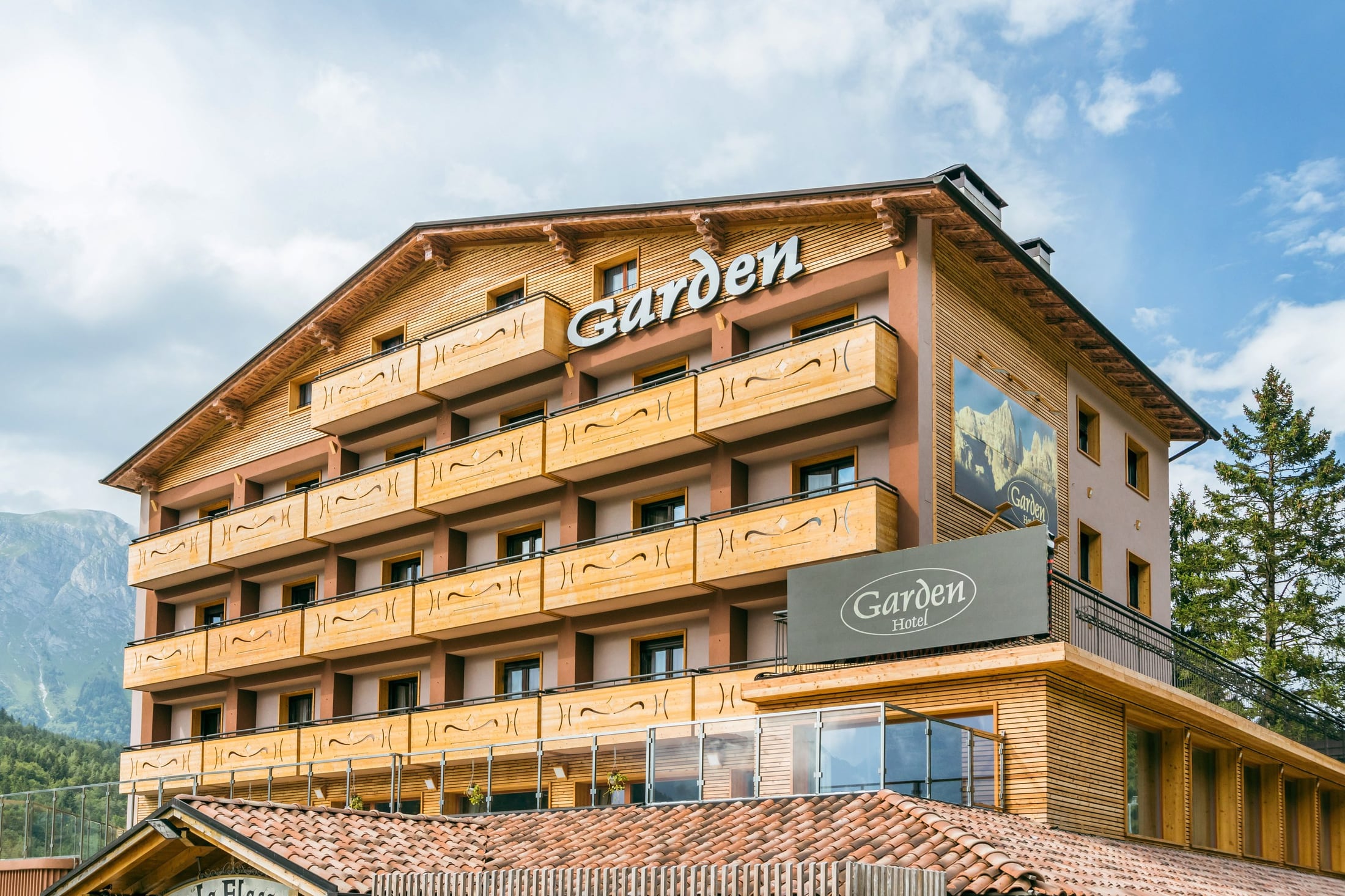 Dettaglio del Garden Hotel
